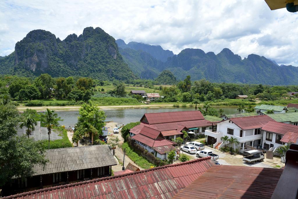 Hotel Vilayvong Vang Vieng Exterior foto